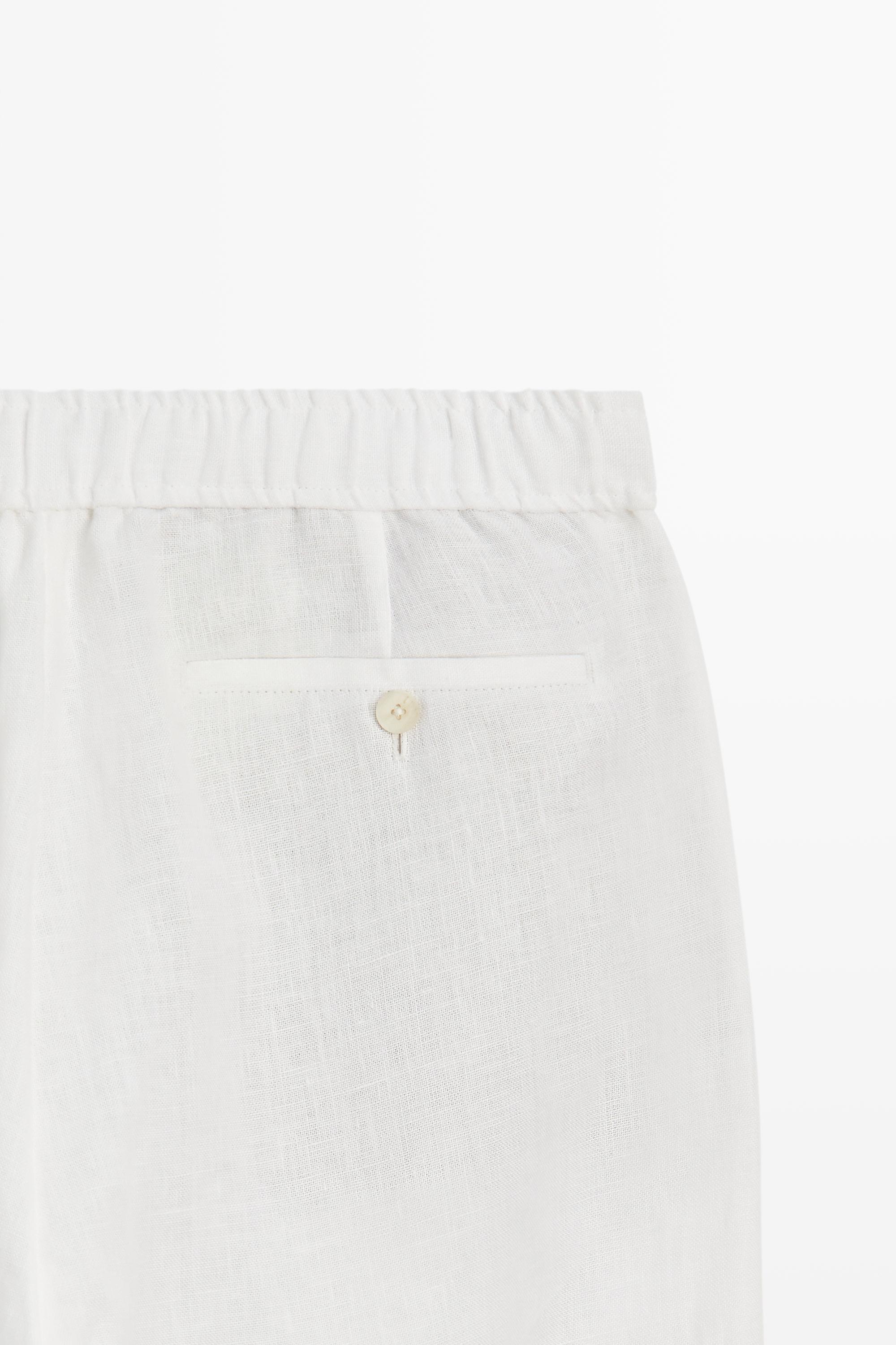 Pantalon jogging 100 % lin